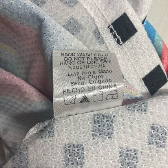 12th Women’s Geometric Sleeveless Dress Size Large Multicolored - Picture 7 of 8